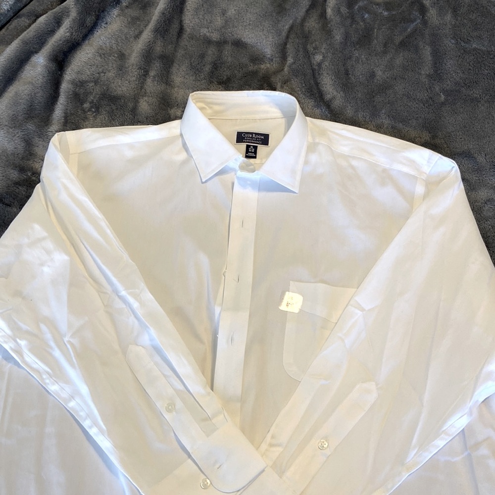 White dress shirt club room